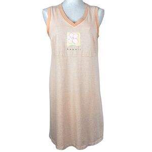 Pre-Owned Fresh Produce Orange Size M Sleeveless Dress Beachy Coastal Summer
